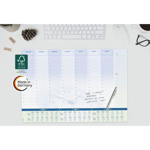 Produktbild für Schreibunterlage Sigel H6350, Time, mehrfarbig