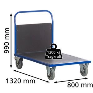 Produktbild für Transportwagen Rollcart Stirnwandwagen, 02-1328
