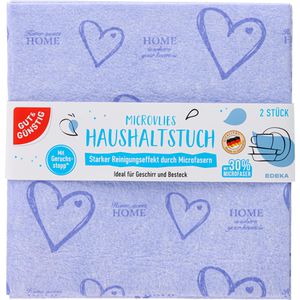 Spültuch Gut&Günstig Microvlies Haushaltstuch, 35 x 35 cm