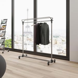 Produktbild für Garderobenständer Alba Group3, PMGROUP3, silber