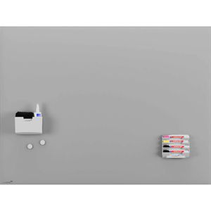 Produktbild für Glas-Magnettafel Legamaster 7-104954 Warm Grey inkl. 2 Magnete