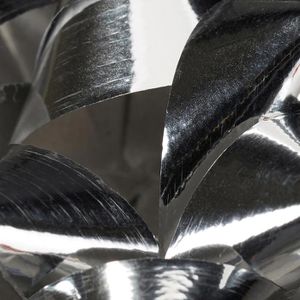Produktbild für Geschenkschleife Relaxdays silber