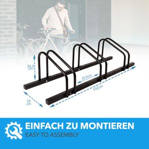 Produktbild für Fahrradständer Karat Linus, Boden-/ Wandmontage / freistehend