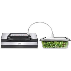Produktbild für Vakuumbehälter Caso VacuBoxx Inox XL 1164, aus Borosilikatglas