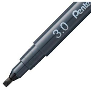 Produktbild für Kalligraphie-Stift Pentel Pointliner Calligraphy, schwarz
