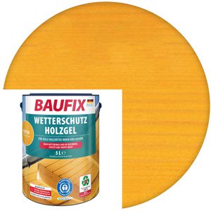 Holzlasur Baufix Wetterschutz-Holzgel, 5,0l