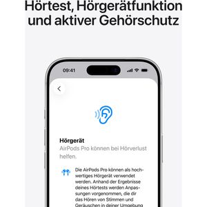 Produktbild für Kopfhörer Apple AirPods Pro 3, weiß