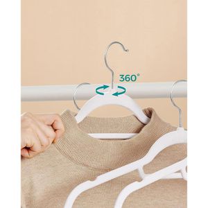 Produktbild für Kleiderbügel Songmics CRF020W02, aus Kunststoff