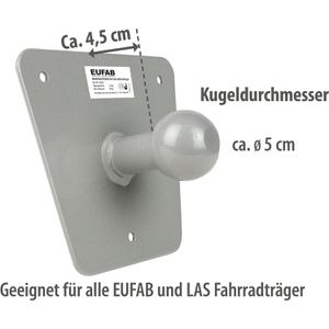 Produktbild für Fahrradträger-Wandhalterung EUFAB 16412