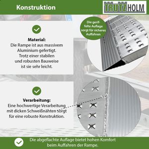 Produktbild für Auffahrrampe Trutzholm 22817, 1 Stück