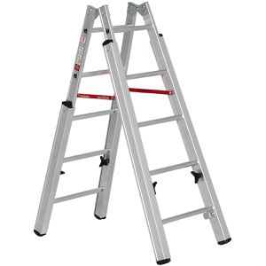Produktbild für Stehleiter Euroline Nr. 30576, 3057605, beidseitig begehbar