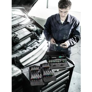 Produktbild für Steckschlüssel Wera 8790 HMC HF1 Zyklop, 10-teilig