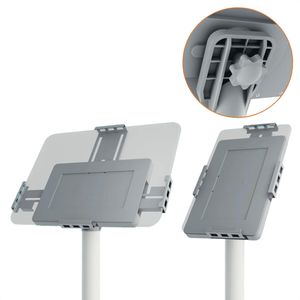 Produktbild für Tablet-Halterung Nobo Impression Pro 1915740, weiß, für Boden