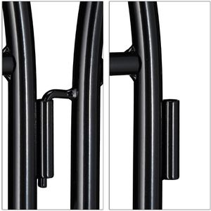 Produktbild für Rankgitter Relaxdays 10030852, schwarz, zum Stecken