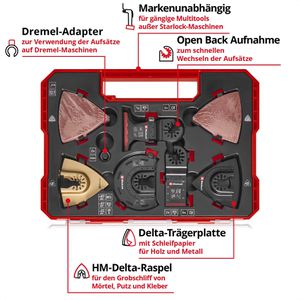Produktbild für Multifunktionswerkzeug-Zubehör Einhell XXL-CASE, 49708170