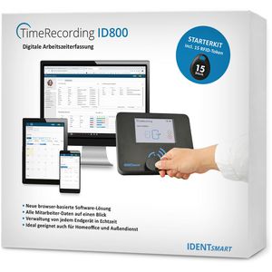 Produktbild für Zeiterfassungssystem IDENTsmart ID800 Basic