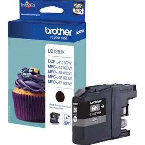 Tinte Brother LC-123BK schwarz