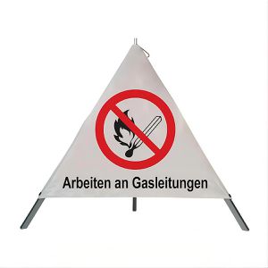 Faltsignal SafetyMarking Feuer und Rauchen verboten