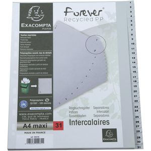 Produktbild für Register Exacompta 2931E, A4 Überbreite, 1-31