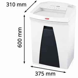 Produktbild für Aktenvernichter HSM Securio B22, 1833121, weiß