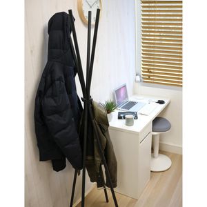 Produktbild für Garderobenständer Unilux Totem, schwarz