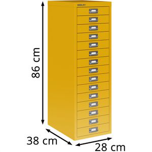 Produktbild für Schubladenschrank Bisley MultiDrawer, aus Metall