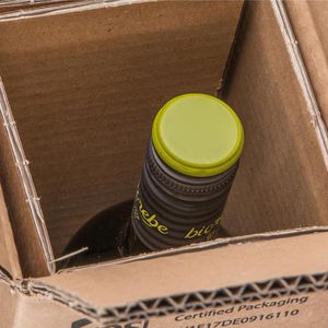 Produktbild für Flaschenkarton Bong Weinkarton, 10 Stück