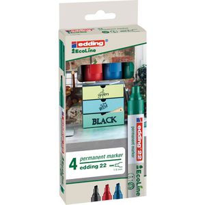 Permanentmarker Edding 22, EcoLine