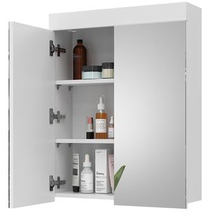 Produktbild für Spiegelschrank Vicco Luna, weiß