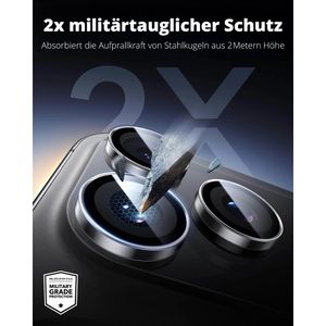 Produktbild für Kamera-Schutz ESR Armorite Kameralinsen, transparent, 3 Stück