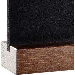 Produktbild für Kreidetafel Böttcher-AG A4, mit Holzsockel, schwarz
