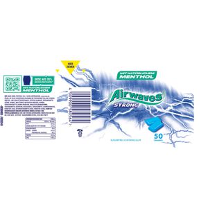 Produktbild für Kaugummis Airwaves Strong