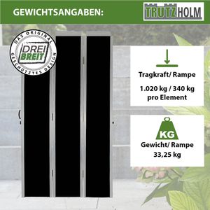 Produktbild für Auffahrrampe Dreibreit by Trutzholm 26986, 1 Stück