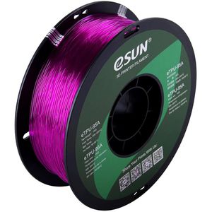 Filament eSUN eTPU-95A, TPU, lila transparent