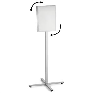 Produktbild für Infoständer Durable Info aus Aluminium, silber, A3