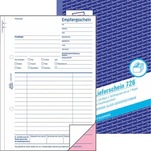 Lieferscheinbuch Zweckform 726, A5