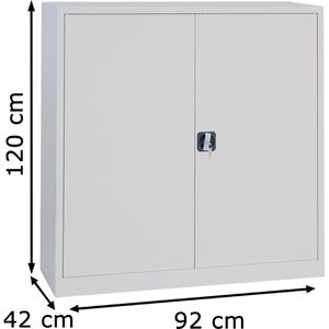 Produktbild für Aktenschrank G-Office FLC.12, aus Metall