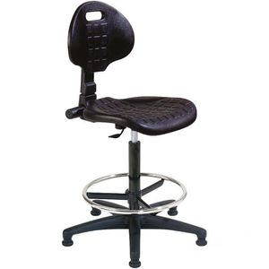 Produktbild für Arbeitsstuhl Topsit Industry Counter, schwarz
