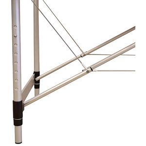 Produktbild für Behandlungsliege Teqler T129852, aus Metall, grau