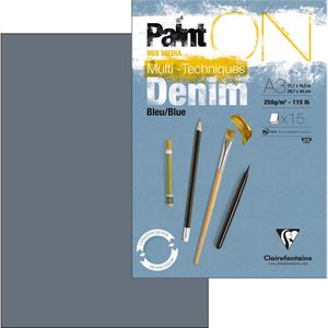 Produktbild für Zeichenblock Clairefontaine PaintON 975702C, A3