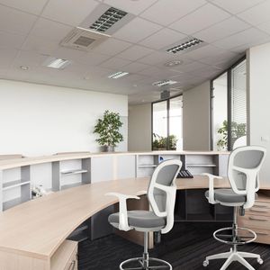 Produktbild für Arbeitsstuhl hJh-OFFICE Top Work 108, grau