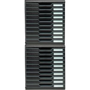 Produktbild für Schubladenbox Exacompta 302414D, Modulo, A4