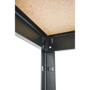 Produktbild für Schwerlastregal Schulte-Regalwelt 4 Holzböden