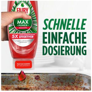 Produktbild für Spülmittel Fairy Max Power, Granatapfel, Konzentrat