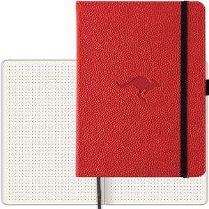 Notizbuch Dingbats D5023R Wildlife, rot, A5