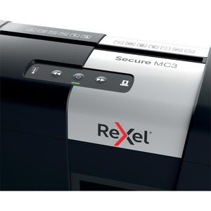 Produktbild für Aktenvernichter Rexel 2020128EU Secure MC3, schwarz