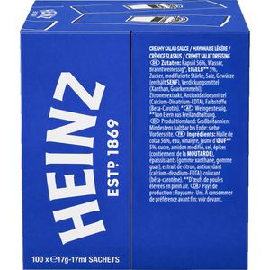 Produktbild für Mayonnaise Heinz Salat Mayonnaise, 58% Fettgehalt