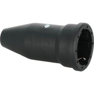 Produktbild für Schutzkontakt-Kupplung as-Schwabe 60417, schwarz
