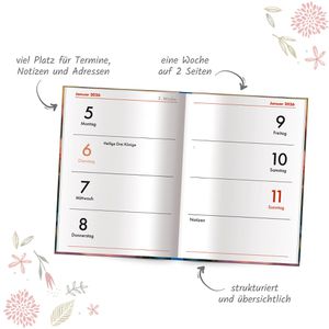Produktbild für Taschenkalender Trötsch Schmetterling, Jahr 2026