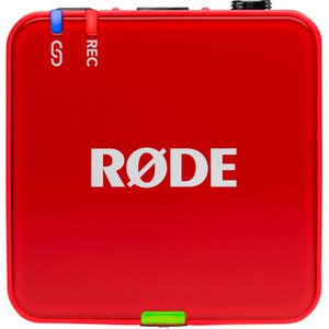 Produktbild für Mikrofon RODE Wireless GO Gen 3, rot